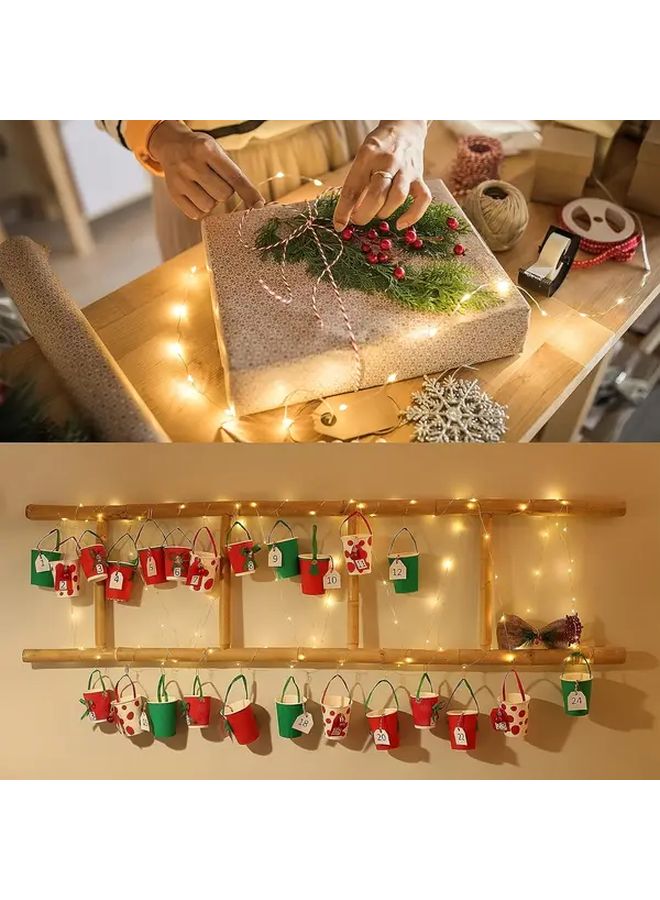Color Changing Star USB Fairy String Lights 33FT 100LED Silver Wire Copper Wire 4 Colors Changing 8 Lighting Modes Remote Control For Craft Bedroom Ceiling Christmas Decoration - Image 2