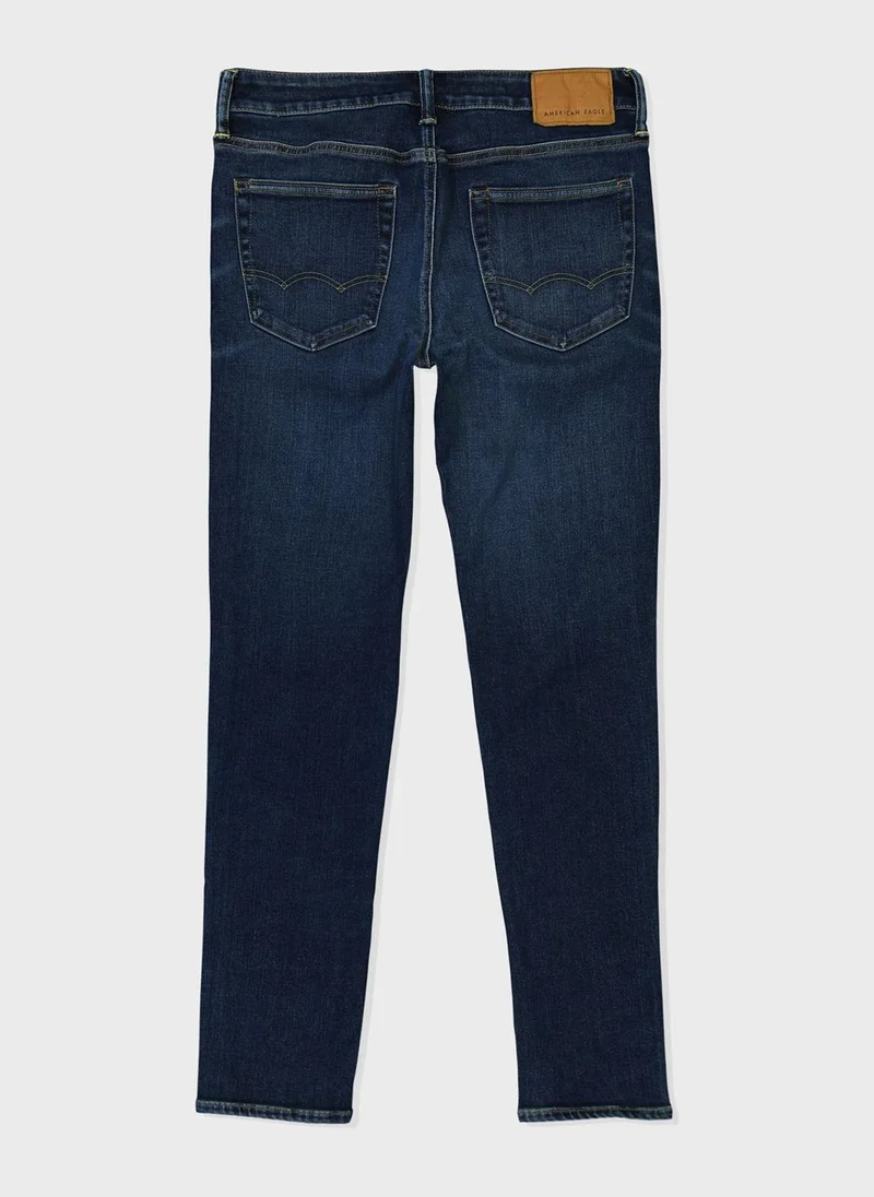 American Eagle Dark Wash Skinny Fit Jeans