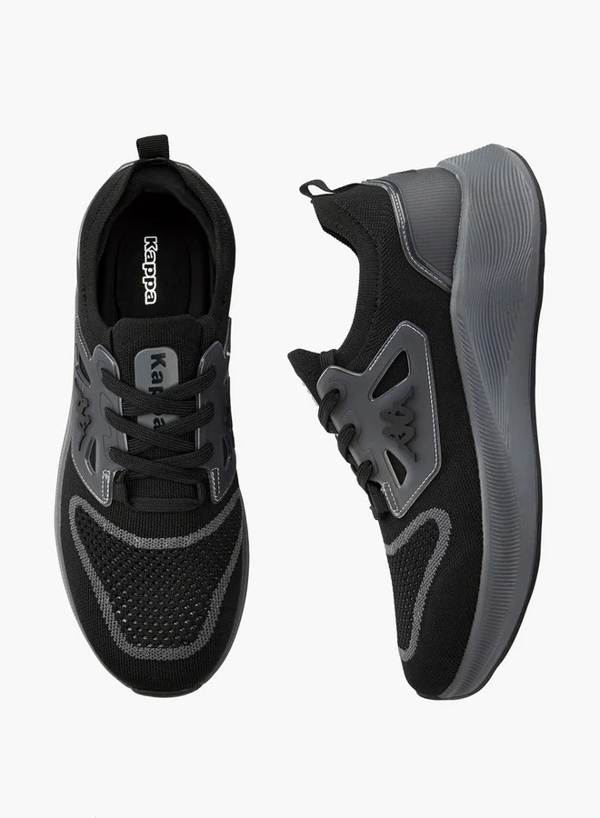 Kappa Men's Panelled Lace-Up Sports Shoes