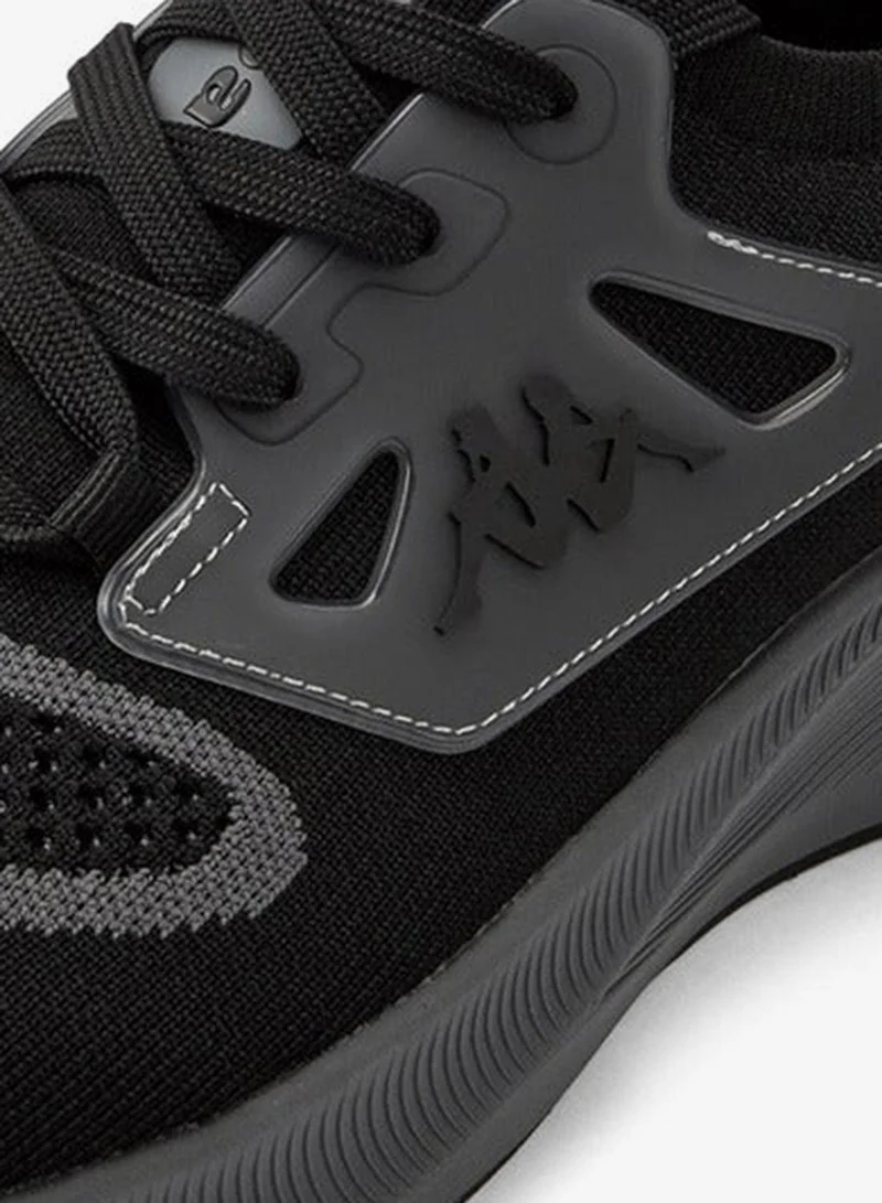 Kappa BLACK Men's Panelled Lace-Up Sports Shoes for Men | Best Price UAE