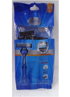 Cello 4+1 men's razors with removable heads and sterilized with aloe vera extract 