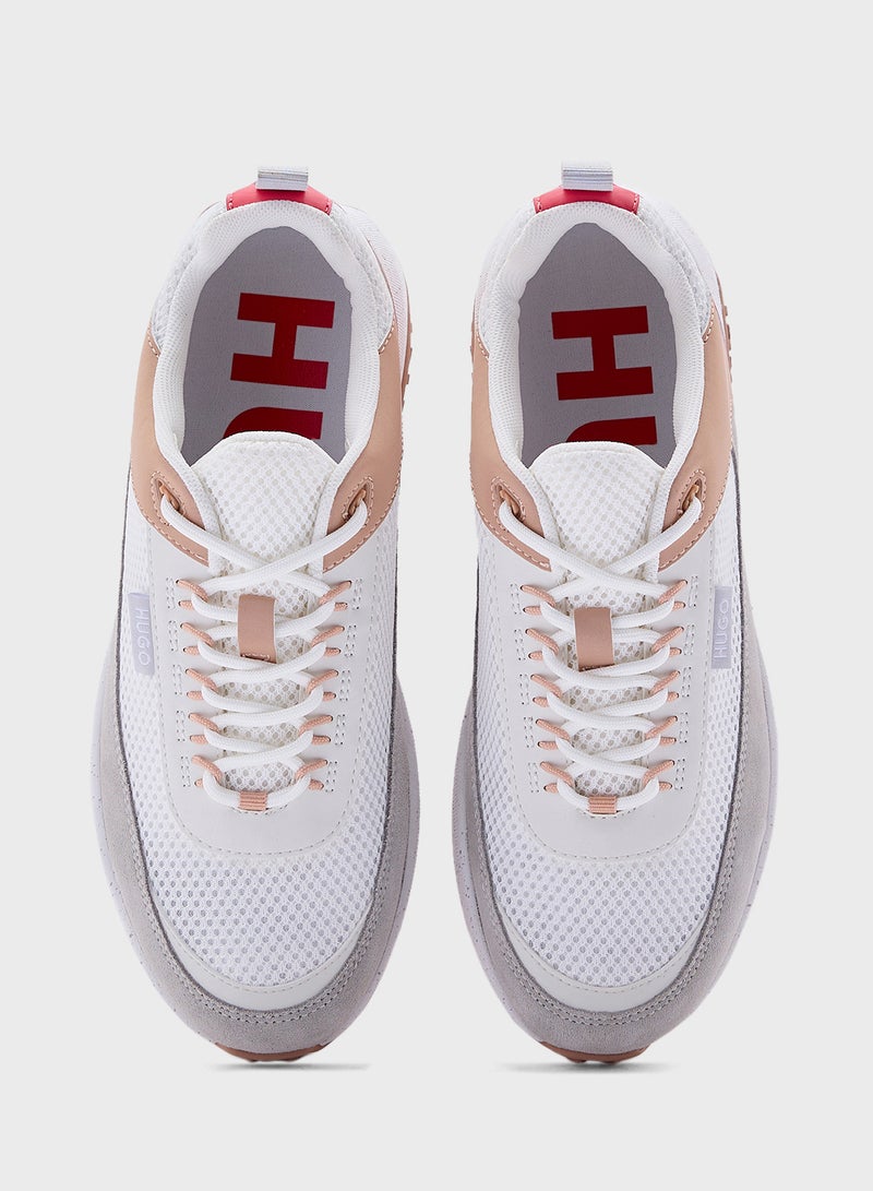 HUGO Kane Plain Low Top Sneakers  - Image 4
