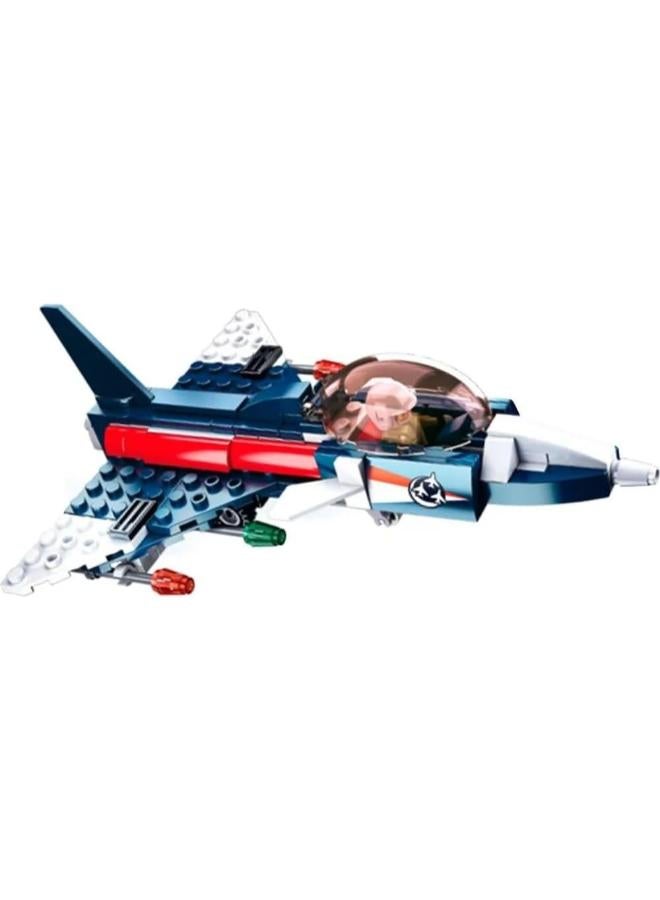 Sluban aviation fighting jet m38-b0667f - 134 pcs - Image 4