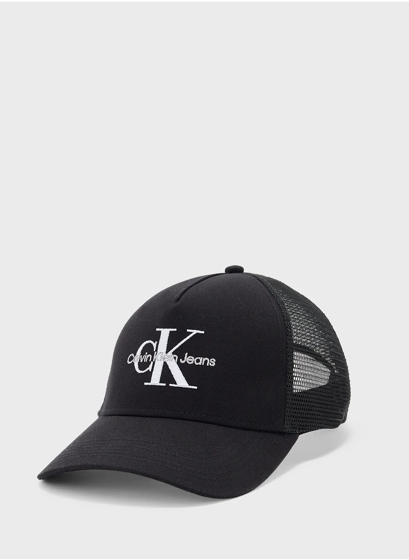 Calvin Klein Jeans Monologo 5 Panel Mesh Back Cap