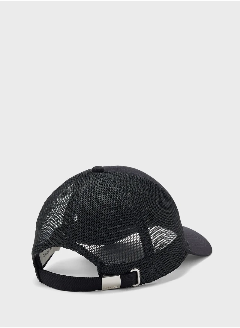 Calvin Klein Jeans Monologo 5 Panel Mesh Back Cap