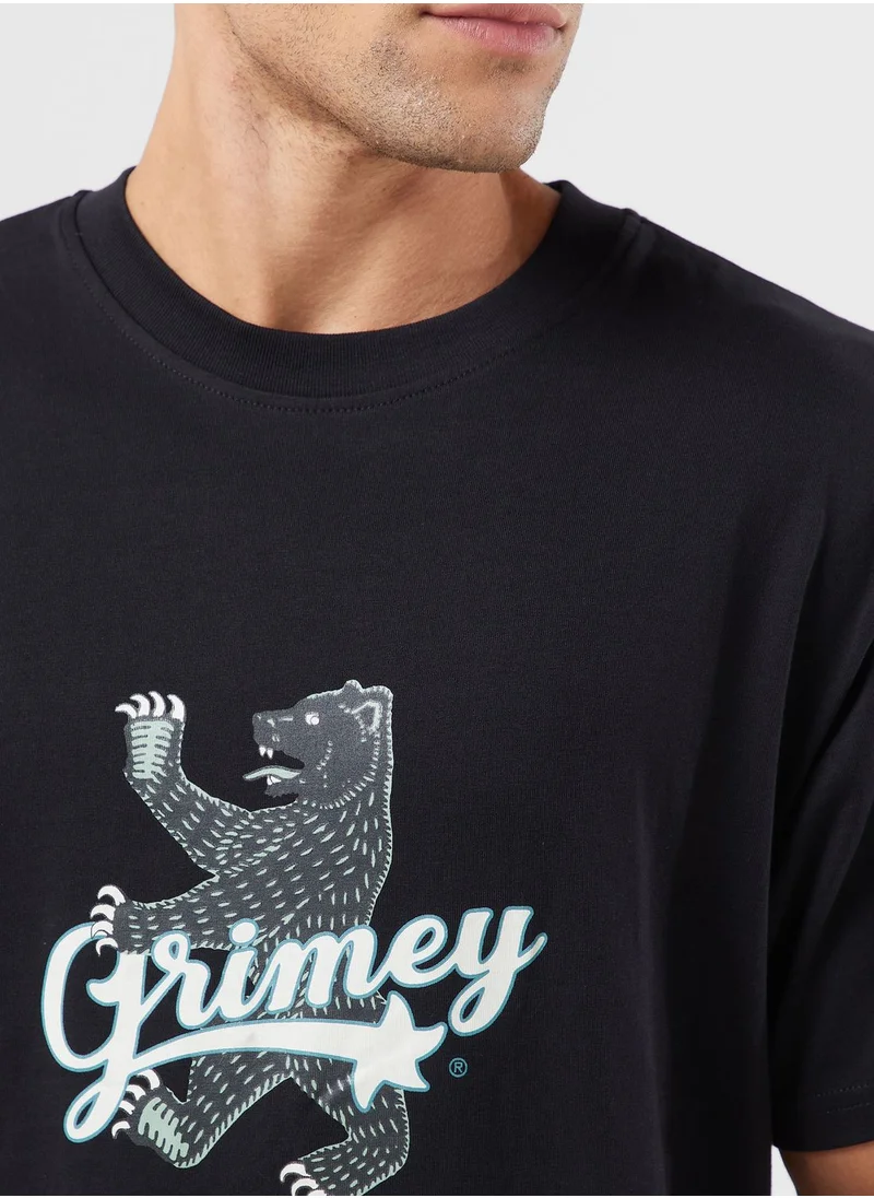 Grimey All Over Print Tusker Temple Puffer Parka