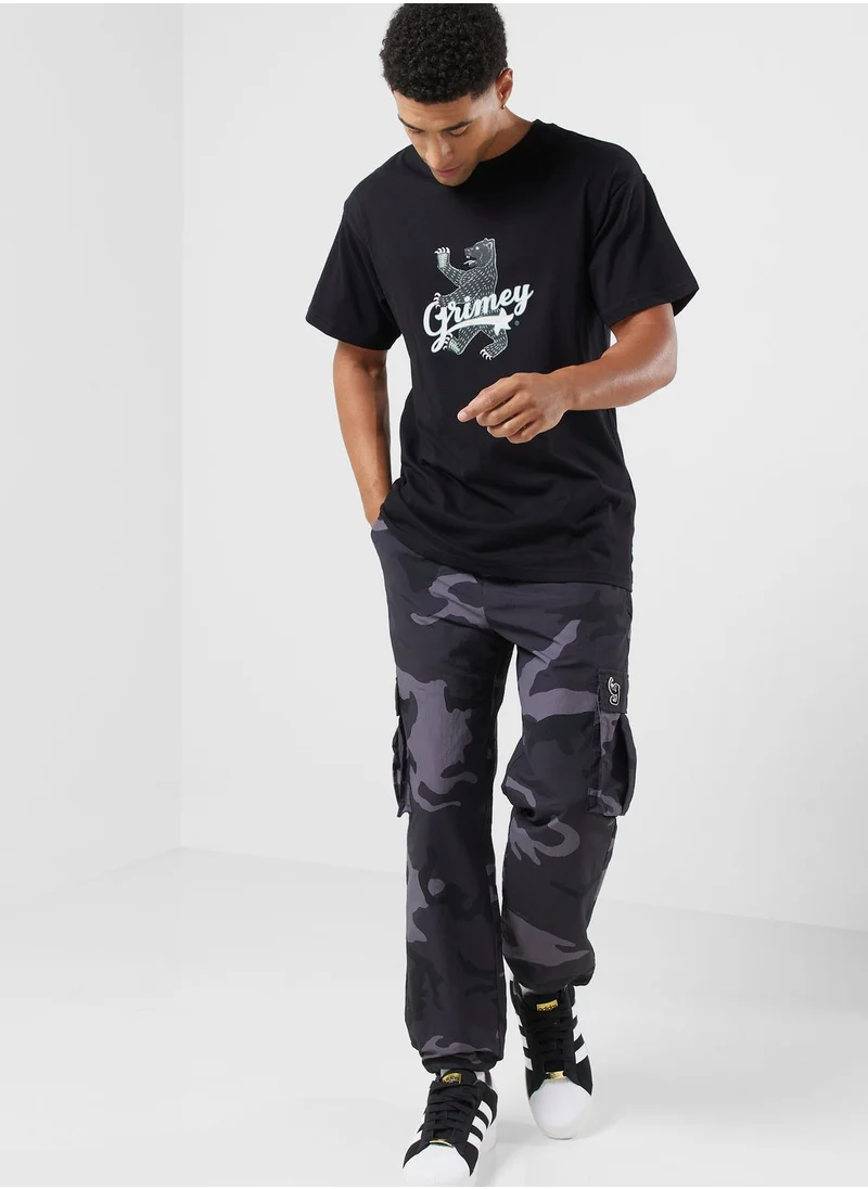 Grimey All Over Print Tusker Temple Puffer Parka