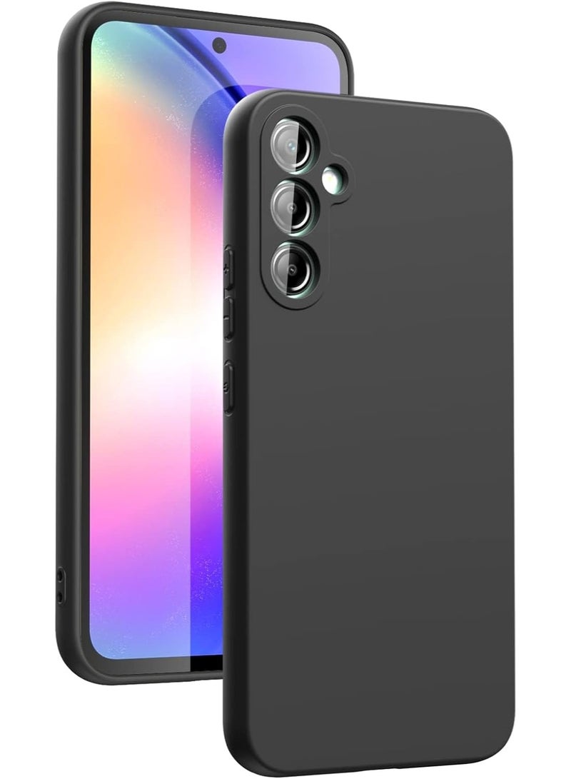 حومة غطاء حماية رفيع من السيليكون لهاتف سامسونج جالاكسي A34 5G، مقاوم للصدمات، بلمسة نهائية غير لامعة، لهاتف سامسونج جالاكسي A34 5G - Image 1