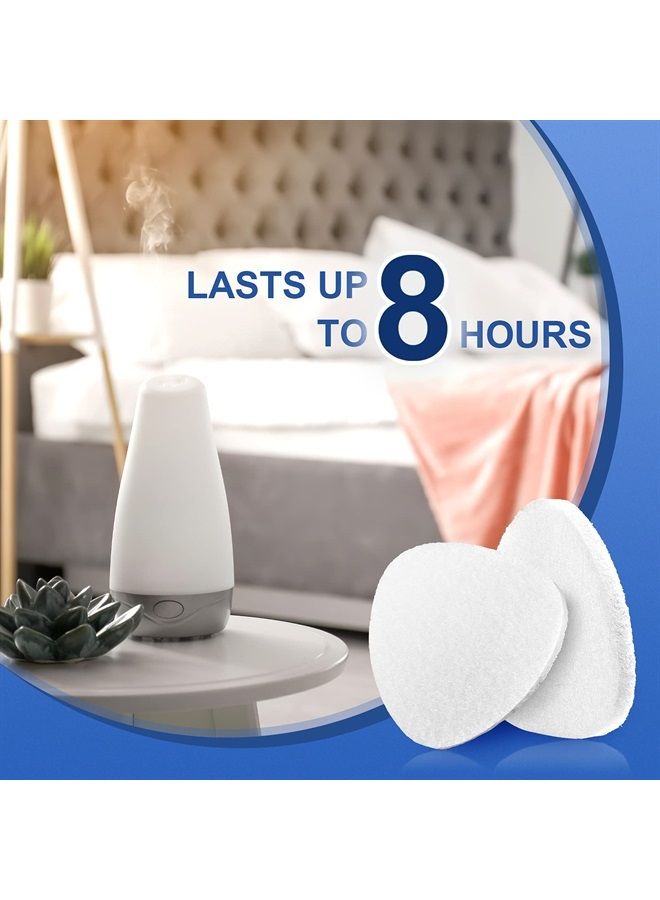 Essential Oil Refill Pad Replacement Refill Pads for Aromatherapy Essential Oil Diffuser Compatible with Humidifier, Air Purifier, Essential Oil Diffuser Replacement Microfiber Pad (50)