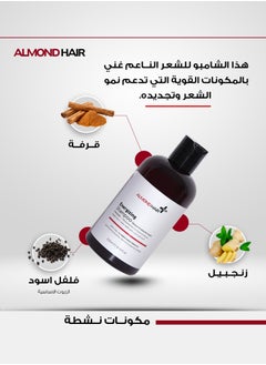 الموند هير شامبو لفروة الرأس والشعر الخفيف والمجعد  - Image 2