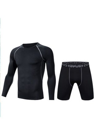 Swimwear Men's Anti-embarrassment Shorts Swimming Trunks Equipment Sunscreen Full Body Hot Spring Swimwear Men's Suit Summer-Color:Sci-fi Long Sleeves + Five-quarter Pants -Size:M - pzsku/Z2954383840A98E9724F1Z/45/1746201789/678402fe-20dd-41f0-82c8-c707100f73f7