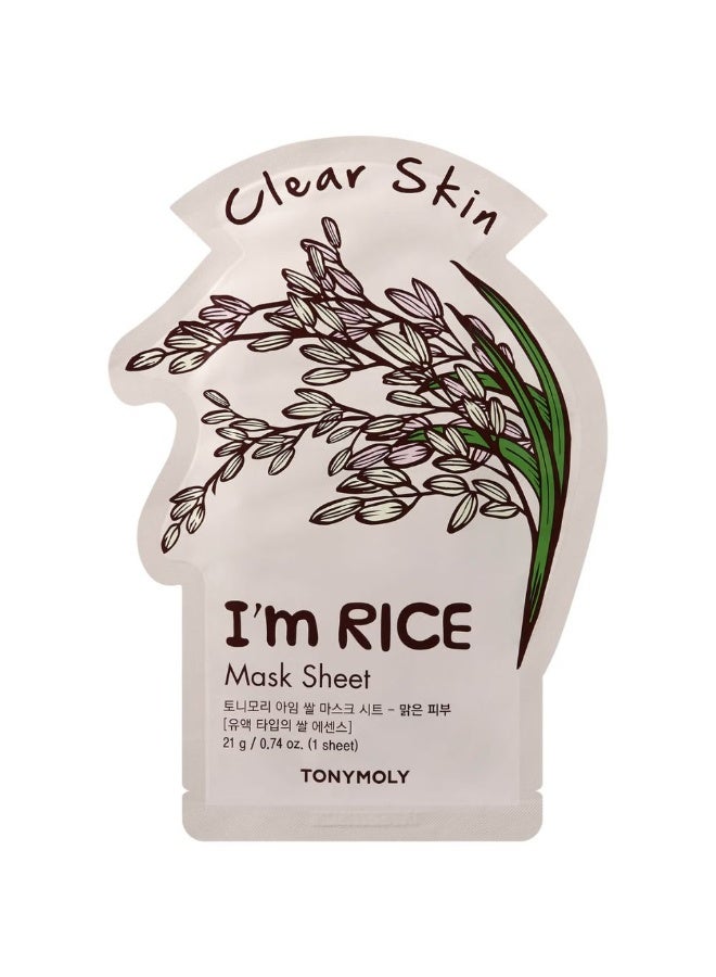 توني مولي قناع توني مولي أنا رايس لبشرة صافية خالية من العيوب، وحدة واحدة - Image 1