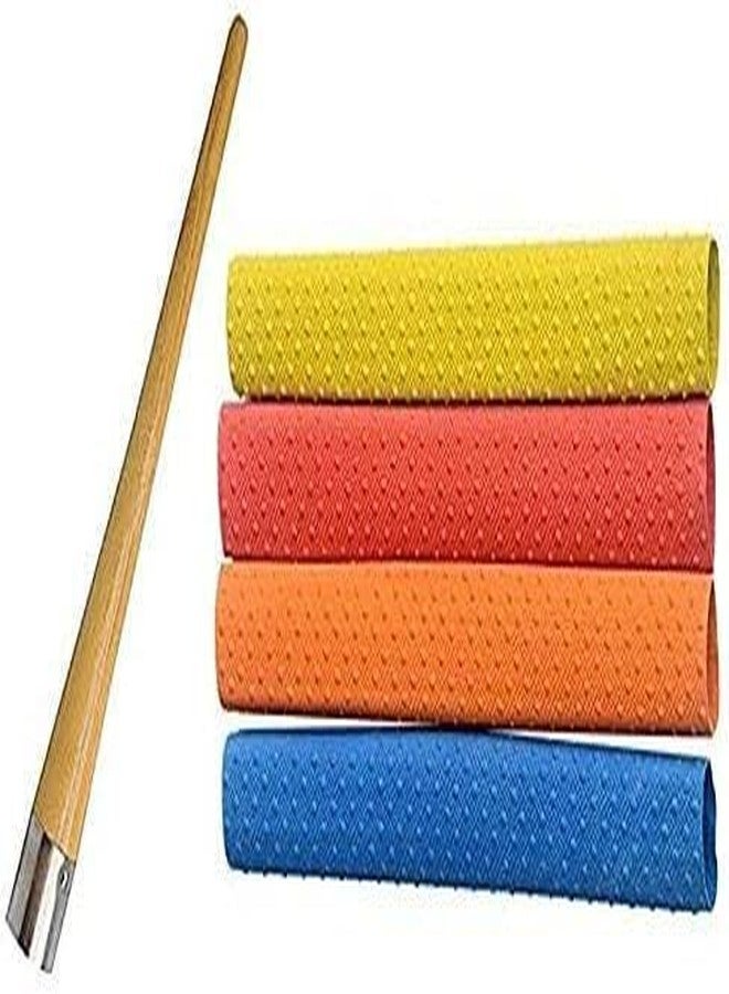 YMD 4 Premium Rubber Grip with 1 Gripper Chevron (Pack of 5) - Image 1