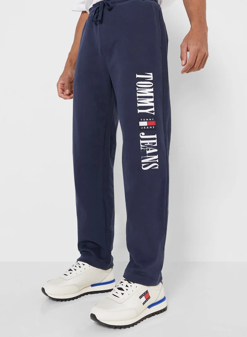 TOMMY JEANS Logo Printed Sweatpants