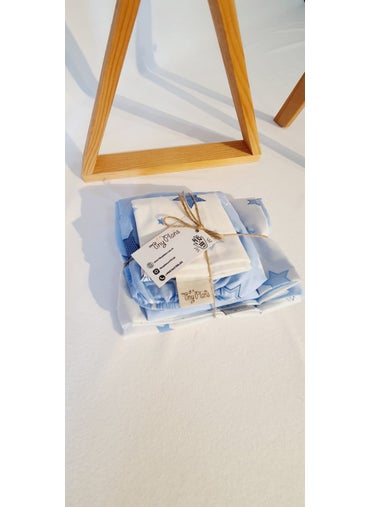 Tiny Plans Elastic Baby & Kids Bed Sheet - Pillow Case Set  - Image 2