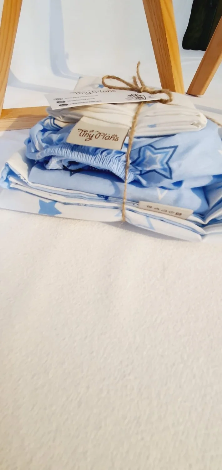 تيني لانس Elastic Baby & Kids Bed Sheet - Pillow Case Set