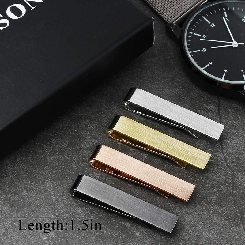 HAWSON 1.5 Inch Tie Clip for Men - Best Gifts for Skinny Tie (20081) - Image 3