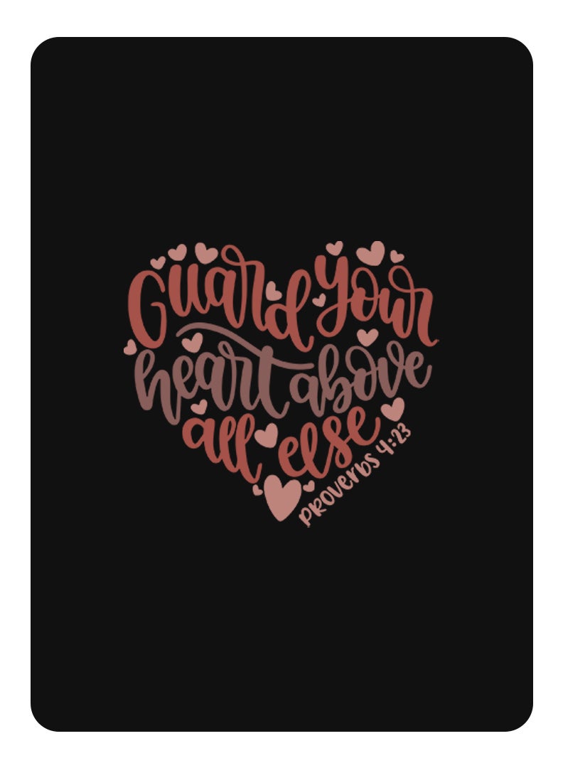 Theodor Protective Flip Case For Samsung Galaxy Tab A7 Lite With Trifold Stand Auto Wake Sleep Shockproof CoverGuard your heart above all else copy - Image 1