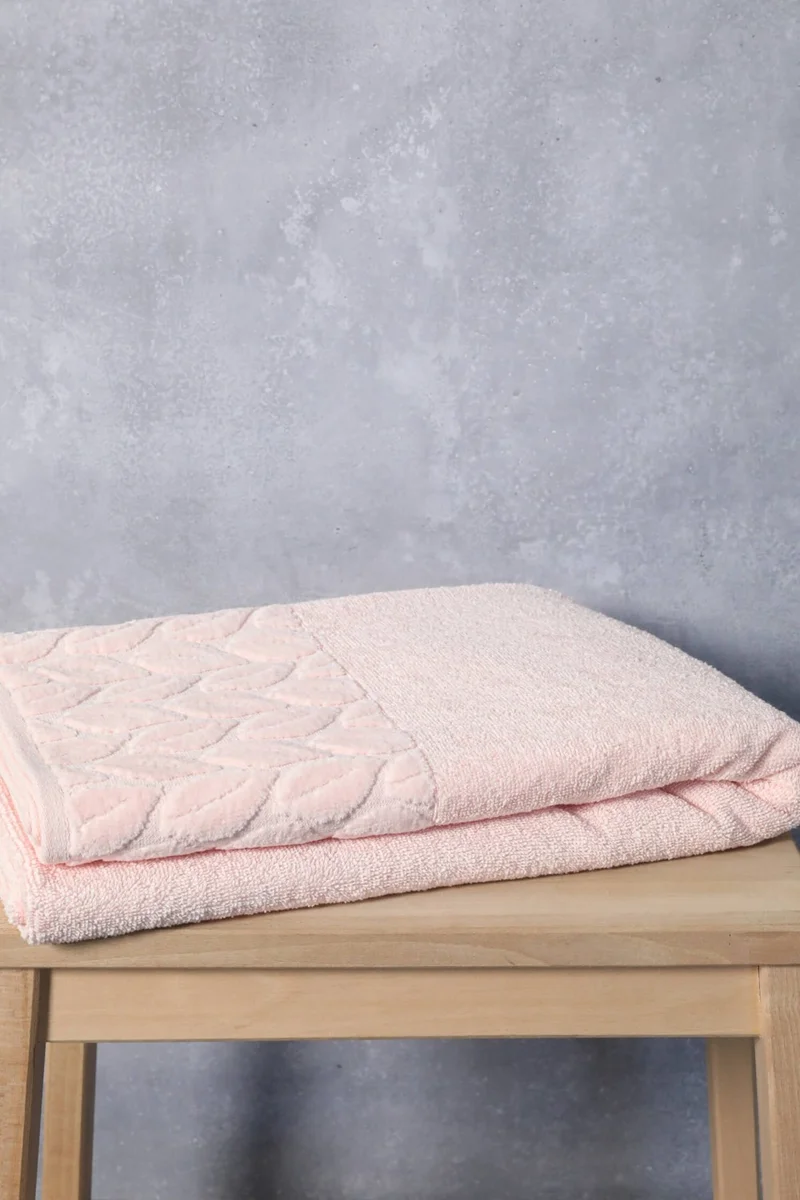 فافورا Nurpak Hazal Cotton Bath Towel 610 gr - Powder