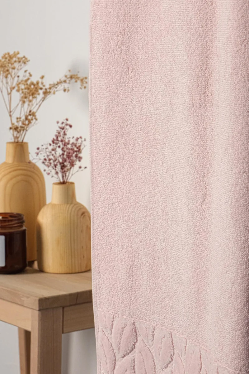 فافورا Nurpak Hazal Cotton Bath Towel 610 gr - Powder
