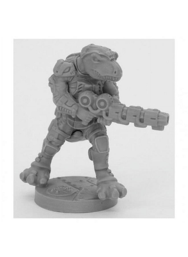 Reaper Miniatures Blacktooth Suppressor 49008 Bones Black Unpainted Plastic Mini