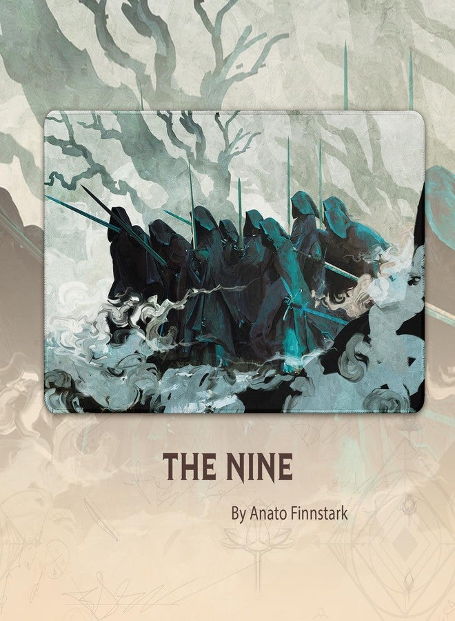 Paramint The Nine (Stitched) - MTG Playmat by Anato Finnstark - Compatible with Magic The Gathering Playmat - Original Play Mat Art Designs & Accessories - Image 3