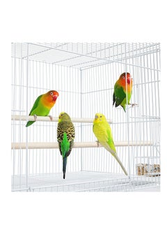 vsell24 Vsell24 Light Weight Hanging Bird Cage For Small And Medium Birds Parakeets, Parrot, Cockatiels, Canary, Finch, Budgie, Lovebirds 76X46X45.5cm  - Image 4