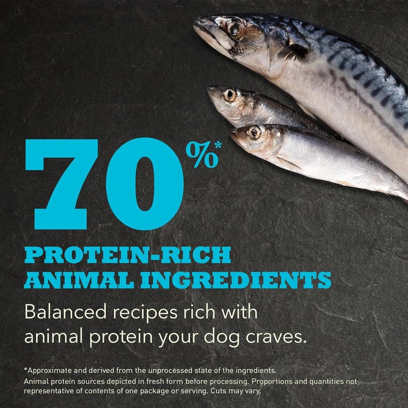 acana طعام جاف للكلاب من أكانا بأعلى نسبة بروتين وصفة سمك الأطلسي البري 25 رطل - Image 5