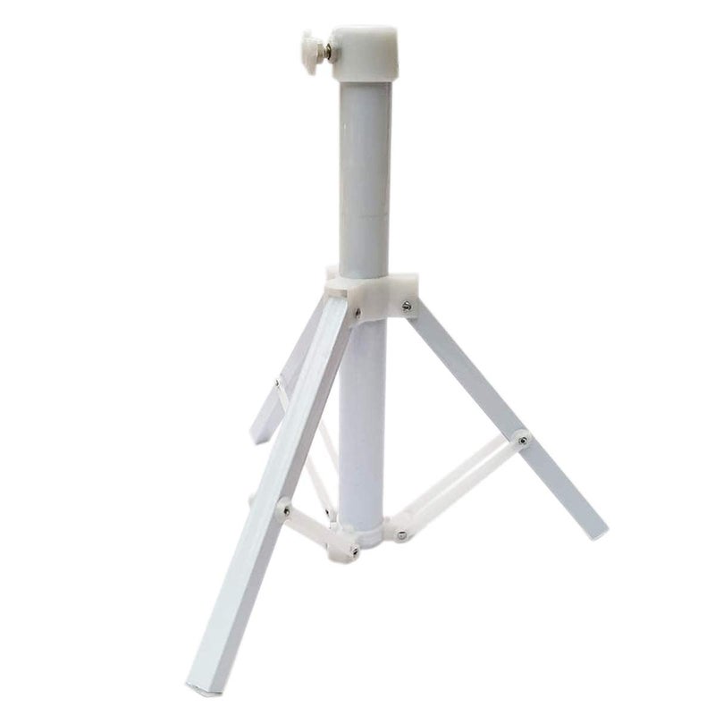 RAINPOPSON RAINPOPSON Outdoor Garden Umbrella Big Size 7ft With Stand Patio Garden Umbrella 7ft42in White Blue  - Image 3