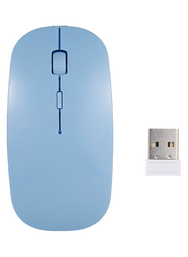 NIBEMINENT Portable Optical Mouse Blue  - Image 1