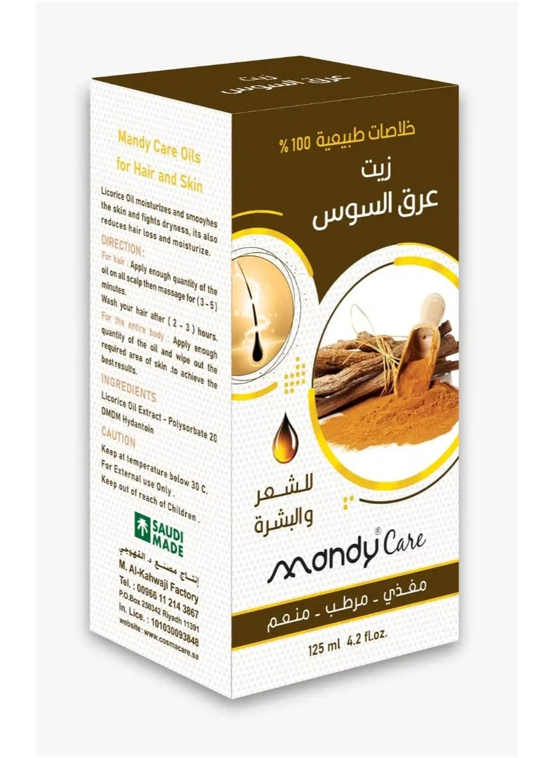 Licorice Oil for Hair And Skin 125ml