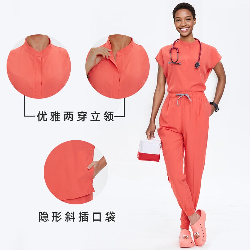 Surgical Gowns, Fashionable Scrub Suits, Quick-Drying Stretch Work Clothes, Medical Uniforms - Image 3