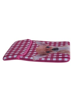 Biggdesign Dog Patterned Pink Tablet Cover Zippered Case  - Image 4