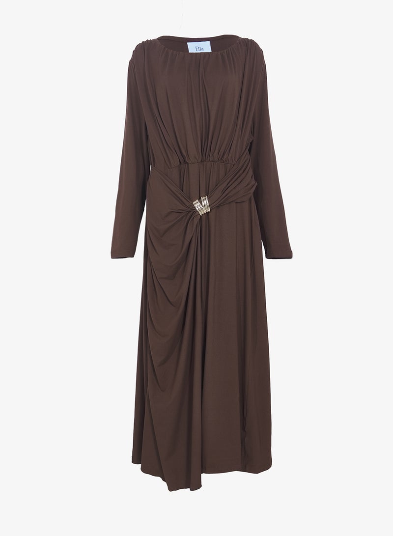 Ella Plus Bodycon Drapped Dress - Image 1