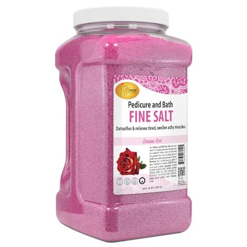 SPA REDI Detox Foot Soak Pedicure and Bath Fine Salt Sensual Rose 128oz Made with Dead Sea Salts Argan Oil Coconut Oil and Essential Oil Hydrates Softens and Moisturizes - Image 2