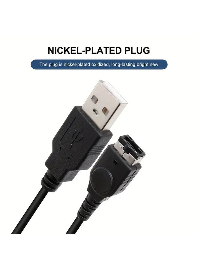 كابل شاحن USB أسود لجهاز GBA SP NDS بطول 3.9 قدم - Image 5