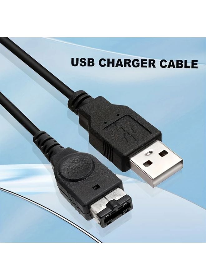 كابل شاحن USB أسود لجهاز GBA SP NDS بطول 3.9 قدم - Image 2