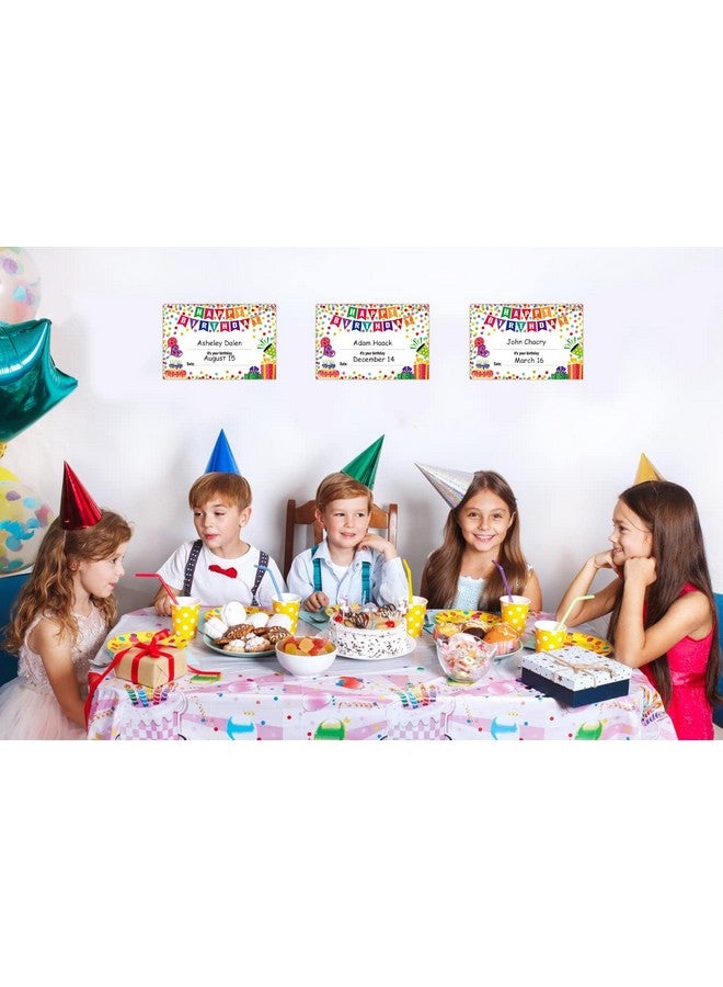 FaCraft Birthday Certificates for Kids Classroom - 36pcs Confetti Happy Birthday Certificates for Students from Teacher Back to School Teacher Supplies - Image 5