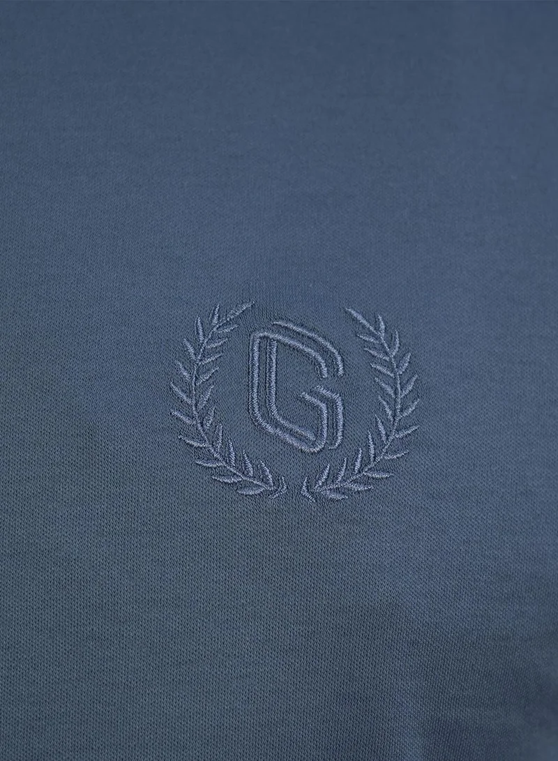 GIORDANO  Men's Slim Fit Liquid Touch Smart Collar Tee for Men | Best Price UAE