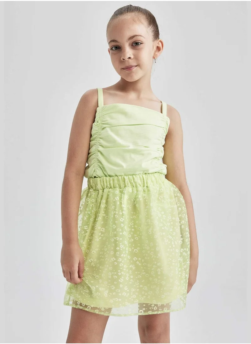 DeFacto Girl Regular Fit Woven Skirt