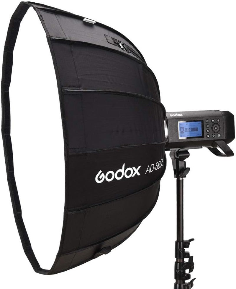 Godox AD-S65S Portable Softbox 65cm / 25.6in, Mount Softbox for AD300 Pro & AD400 Pro Strobe and ML Series LED Lights - Image 1