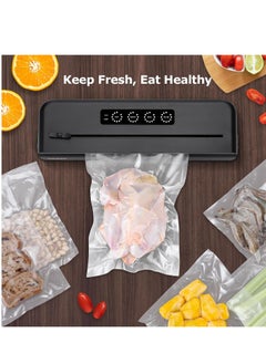 INKBIRD INKBIRD Vacuum Sealer Machine IVS-011 with Starter Kit, One-touch Operation, Built-in Cutter, Detachable Drip Tray, 10 Times Food Freshness Preservation  - Image 3