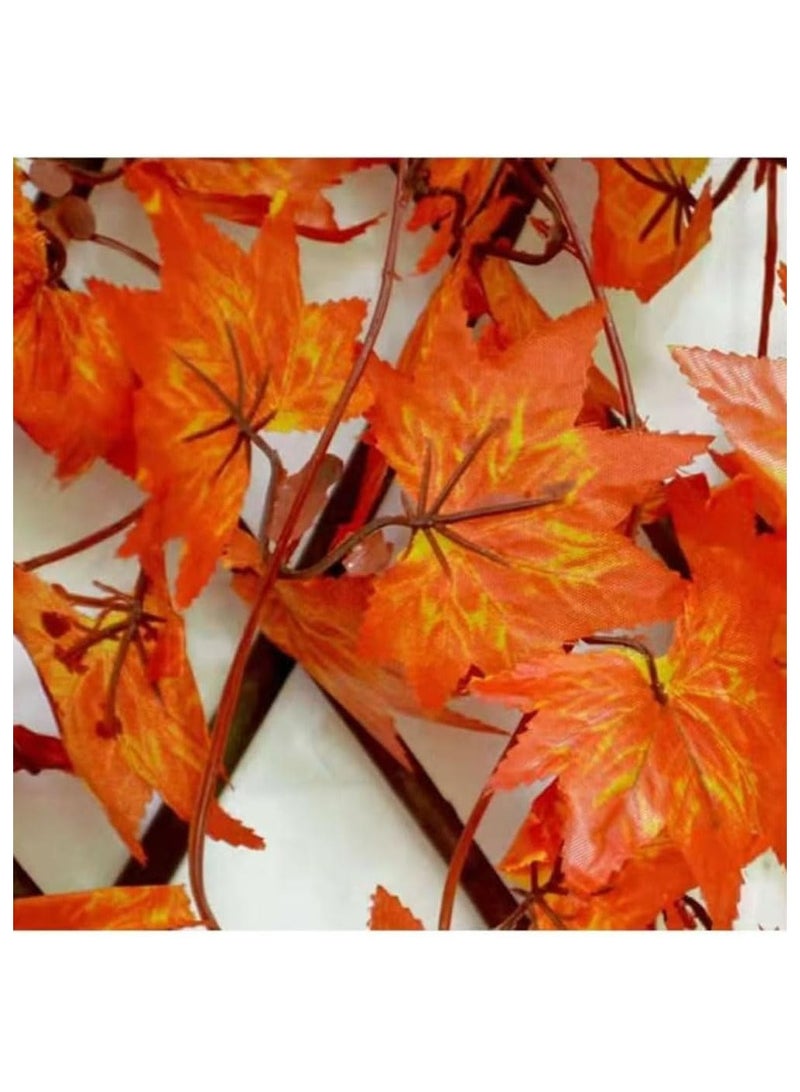 بلومنغ تايم سياج نبات القيقب الاصطناعي القابل للتوسيع وسياج ديكور 1.2 م - Image 3