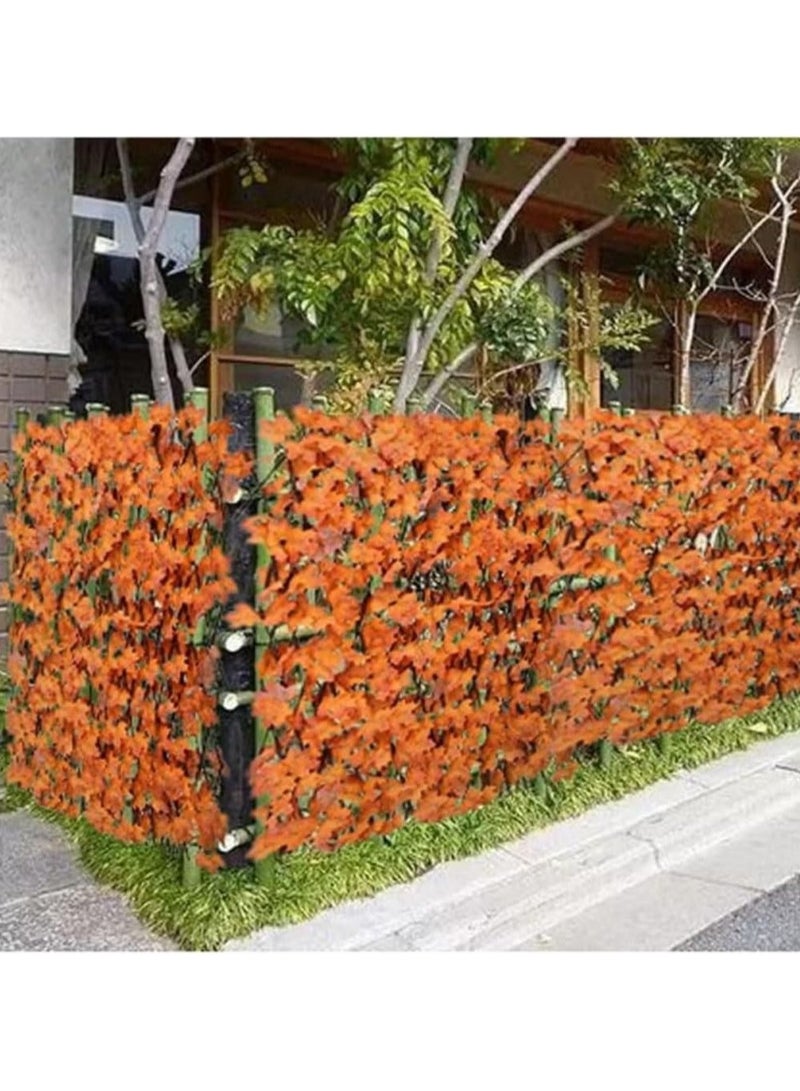 بلومنغ تايم سياج نبات القيقب الاصطناعي القابل للتوسيع وسياج ديكور 1.2 م - Image 4