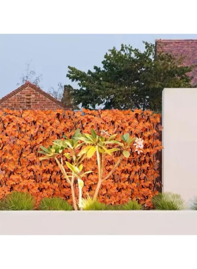 بلومنغ تايم سياج نبات القيقب الاصطناعي القابل للتوسيع وسياج ديكور 1.2 م - Image 5