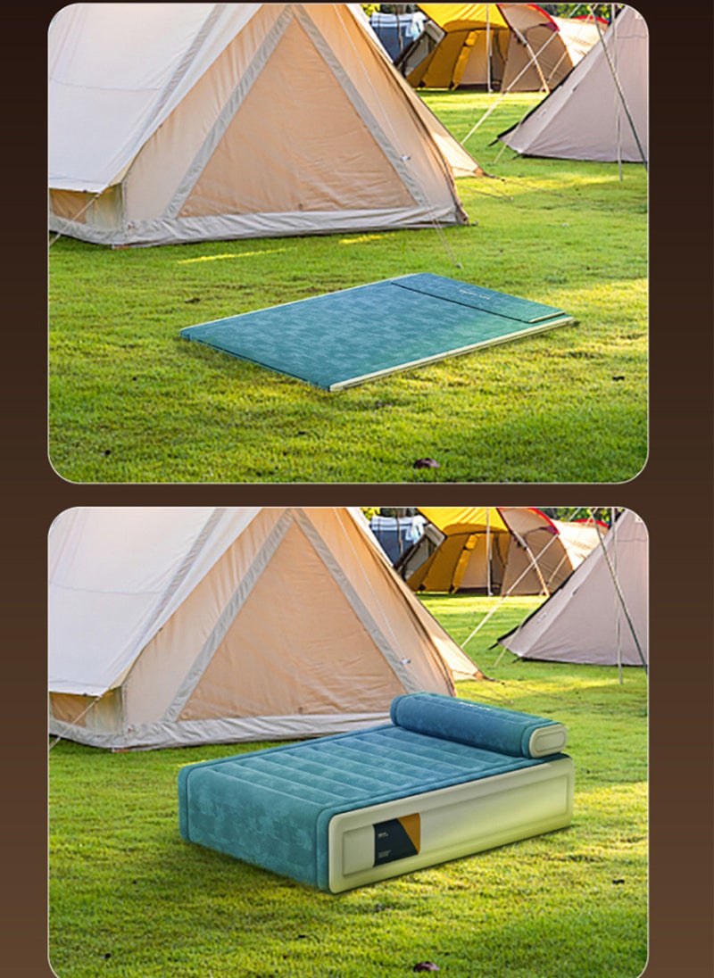 Sharpdo Inflatable Mattress,Multifunctional Portable Outdoor Sleeping Pad , Automatic Inflatable and Foldable, Suitable for Bedroom, Office, Camping  - Image 4
