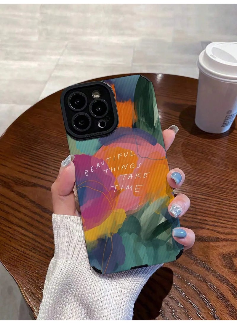 iPhone 16 Pro Max Case with Vibrant Colors and an Inspirational Quote – Adds a Unique Touch to Your Phone - Image 2