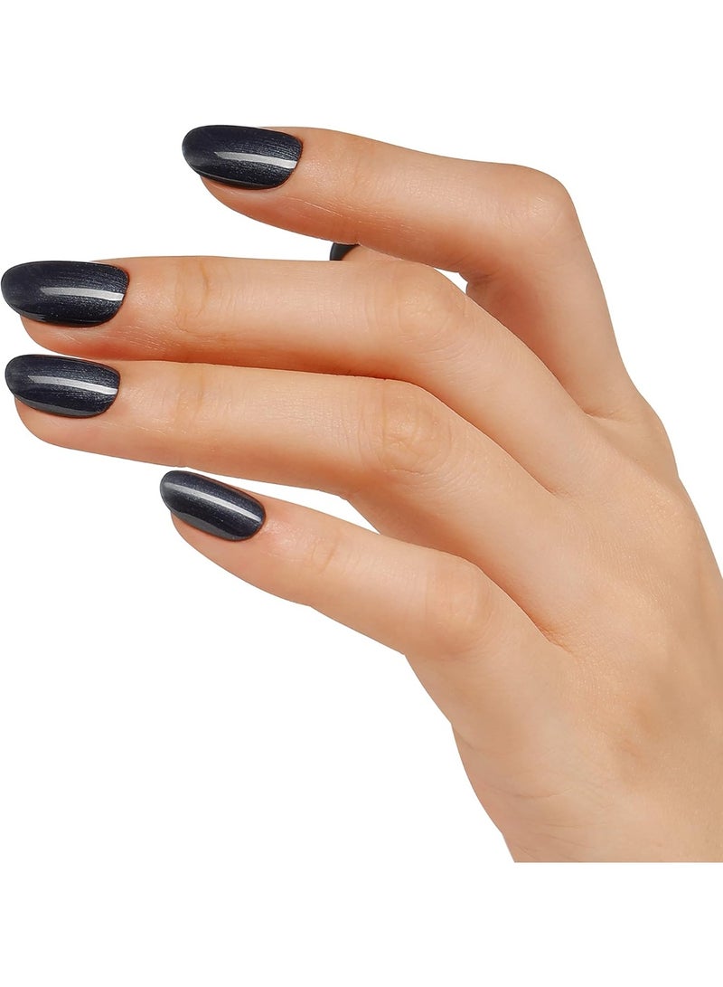 Bluesky Gel Nail Polish Overtly Onyx Mini 80540 Black Dark Blue Long Lasting Chip Resistant 5 ml Requires Drying Under UV LED Lamp - Image 3