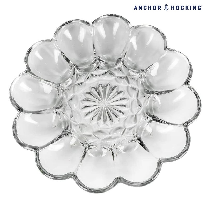 Anchor Hocking Company 10" Presence Egg Plate - Image 2