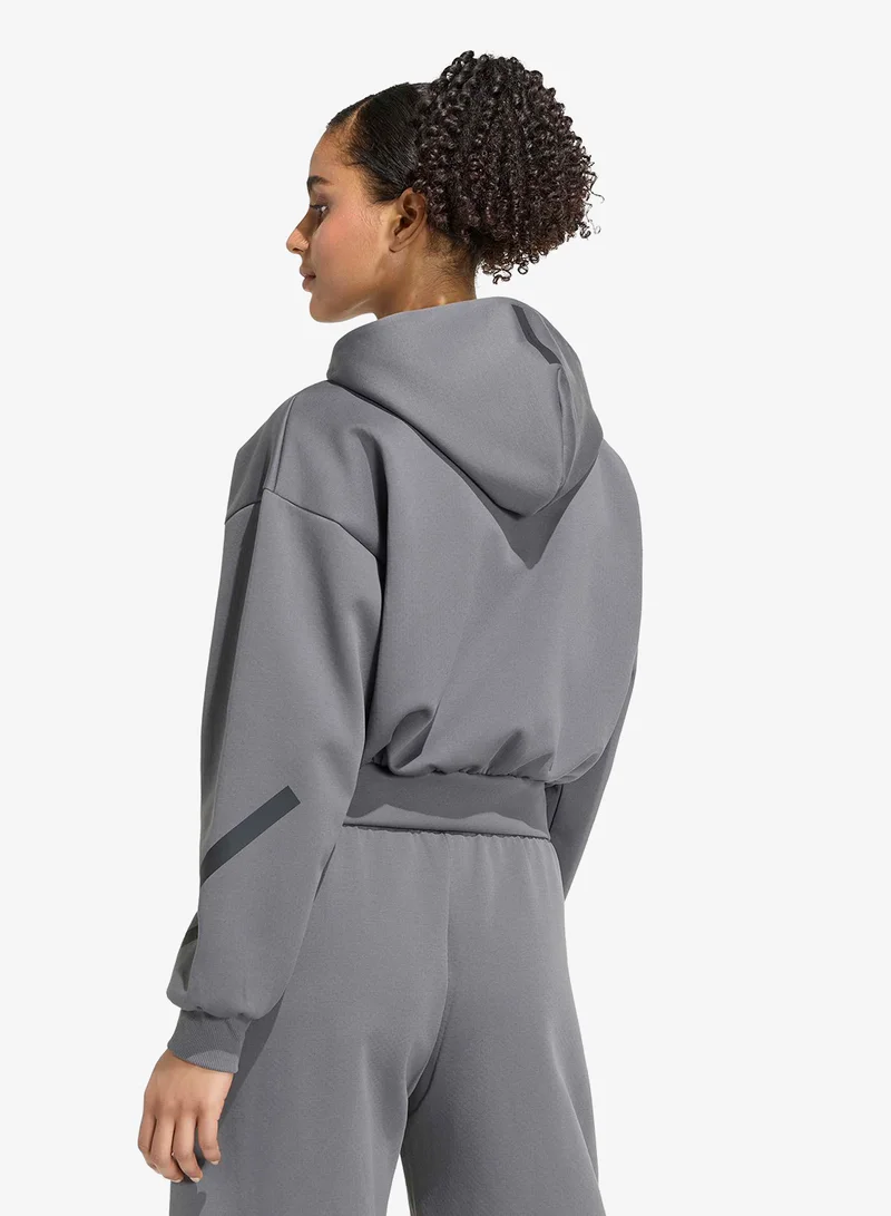 Adidas Z.N.E. Cropped Hoodie